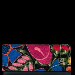 Leather Floral Leather Wallets